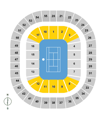Rod-Laver Arena Lower-Baseline