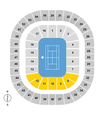 Rod-Laver Arena Lower-Sec. 8-12