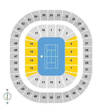 Rod-Laver Arena Lower-Sideline