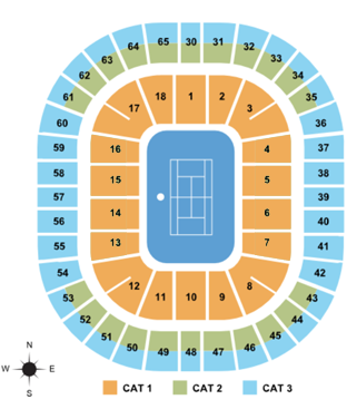 Rod-Laver Arena Seating Chart