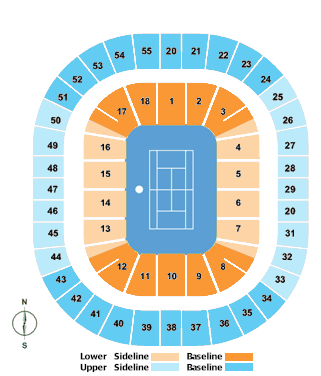 Rod-Laver Arena Seating Chart