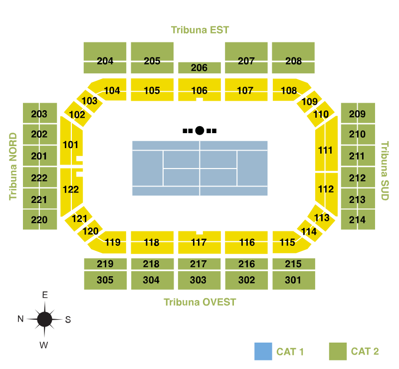 CAT.1-General Inalpi Arena Center Court