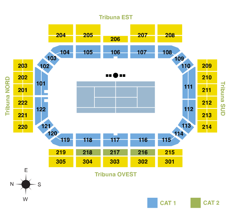 CAT.2-General Inalpi Arena Center Court