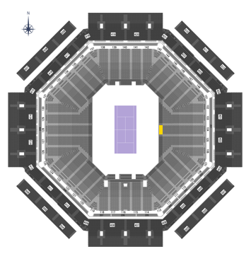 Stadium 1 Box Level-Section 104, Row AA-BB