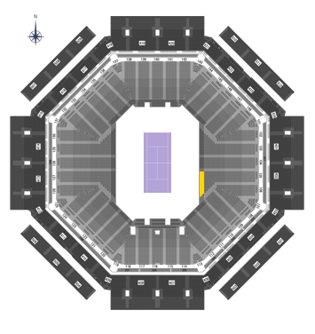 Stadium 1 Box Level-Section 105, Row AA-BB