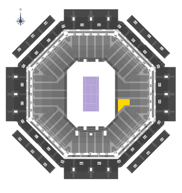 Stadium 1 Box Level-Section 105, Row CC-H