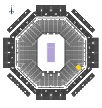 Stadium 1 Box Level-Section 108, Row S-Z
