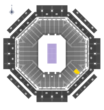 Stadium 1 Box Level-Section 109, Row S-Z