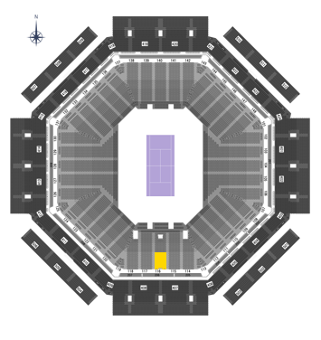 Stadium 1 Box Level-Section 116, Row S-Z