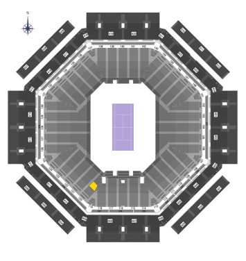 Stadium 1 Box Level-Section 120, Row N-R