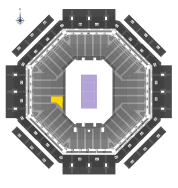 Stadium 1 Box Level-Section 127, Row CC-H