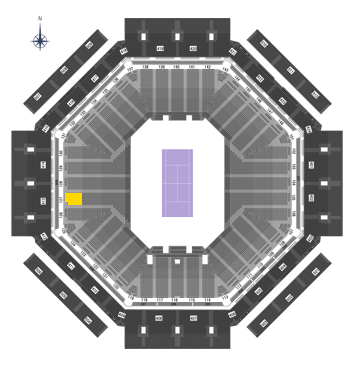 Stadium 1 Box Level-Section 127, Row S-Z