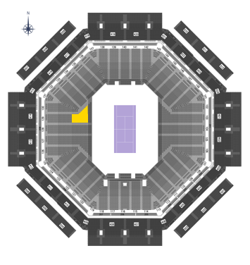 Stadium 1 Box Level-Section 129, Row CC-H