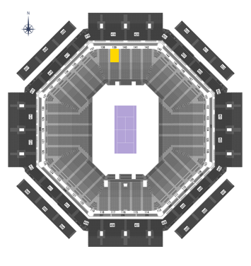 Stadium 1 Box Level-Section 139, Row S-Z