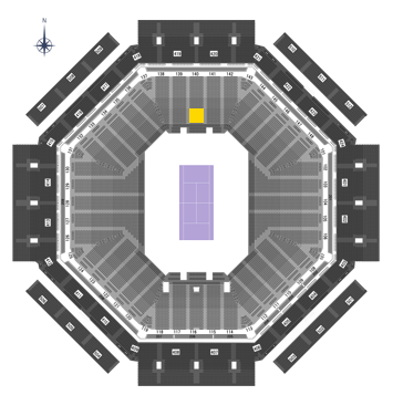 Stadium 1 Box Level-Section 140, Row G-M