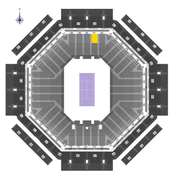 Stadium 1 Box Level-Section 141, Row S-Z