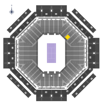 Stadium 1 Box Level-Section 146, Row G-M