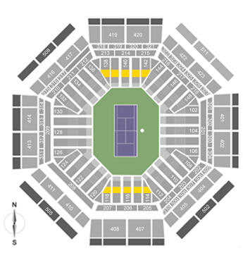 Stadium 1 Courtside Box-Behind