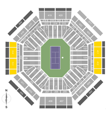 Stadium 1 Prime Loge-Side