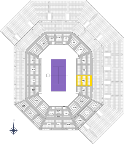 Stadium 2 Reserved-Section 112