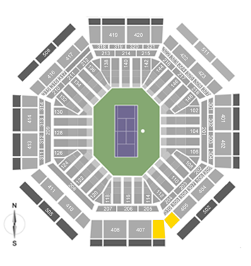 Stadium 1 Upper Level-Section 406