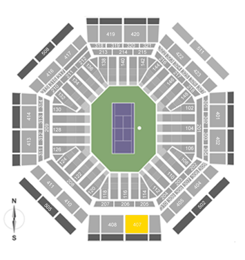 Stadium 1 Upper Level-Section 407