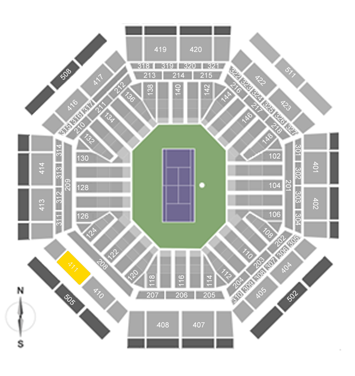 Stadium 1 Upper Level-Section 411