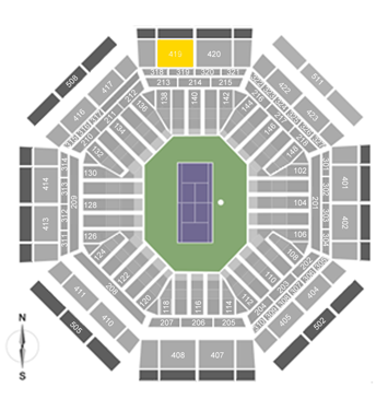 Stadium 1 Upper Level-Section 419