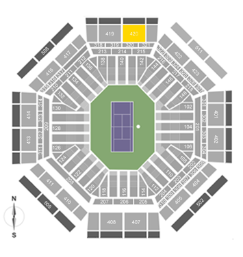Stadium 1 Upper Level-Section 420