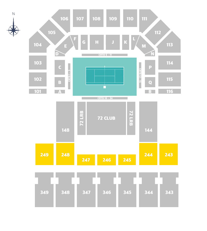 Center Court Level 200-General