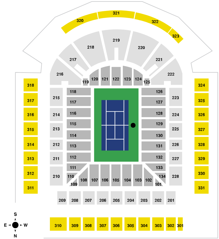 Stade IGA-Court Central Level 200-General