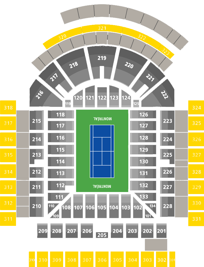 Stade IGA-Court Central Level 200-General
