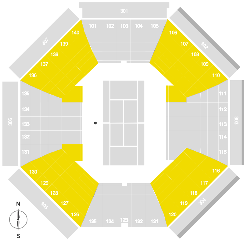 Sobeys Stadium-Center Court CAT.1-Corner