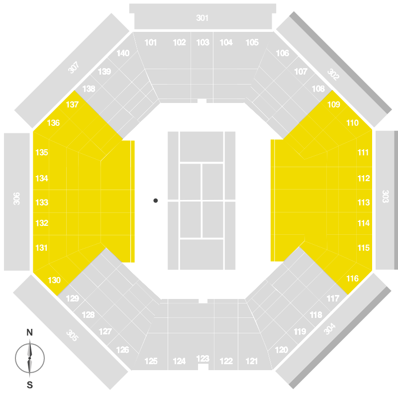 Sobeys Stadium-Court Central CAT.1-Side