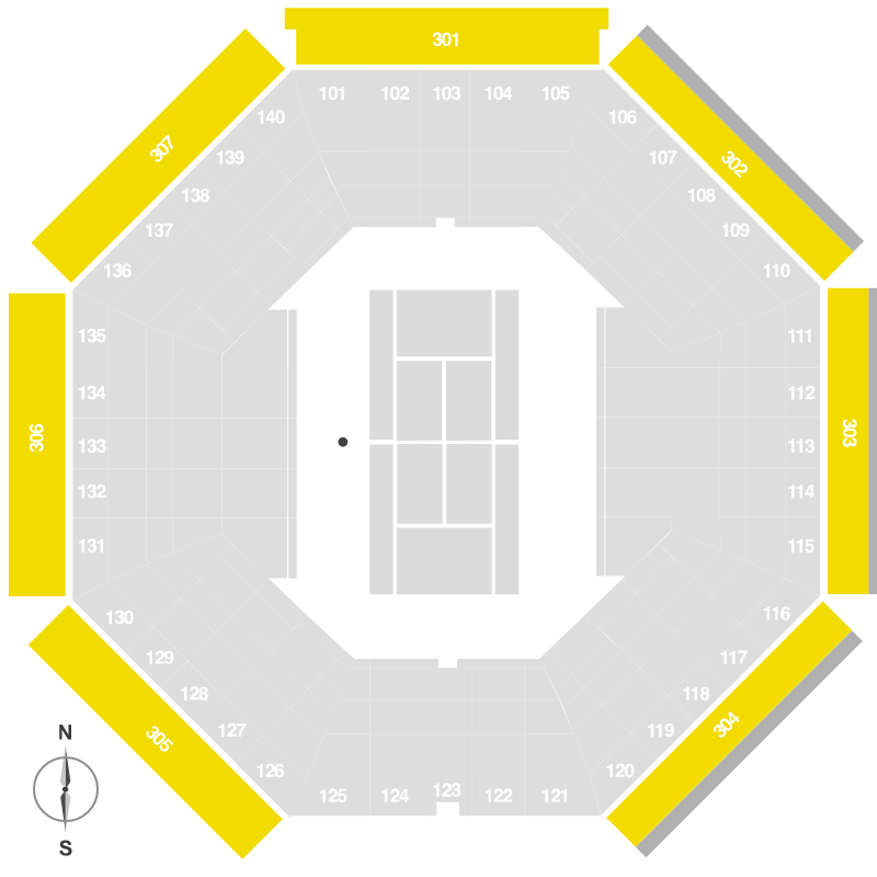 Sobeys Stadium-Court Central CAT.2-General