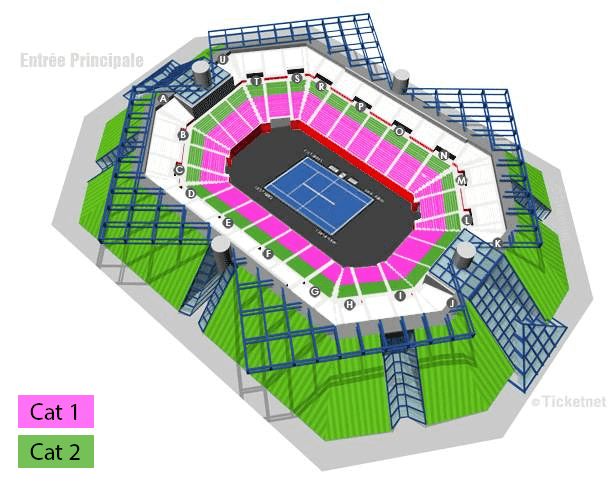 Accor Arena-Center Court