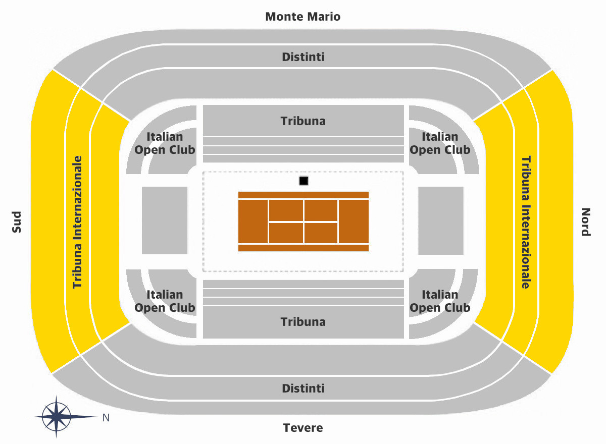 Campo Centrale CAT.2-Tribuna-Behind Server