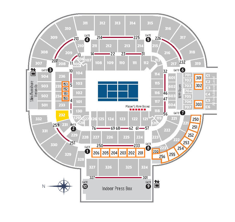 Center Court CAT.2-Section 232