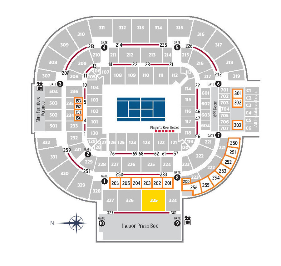 Center Court CAT.3-Section 325