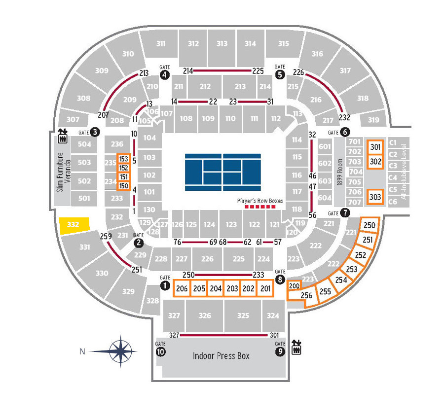 Center Court CAT.3-Section 332