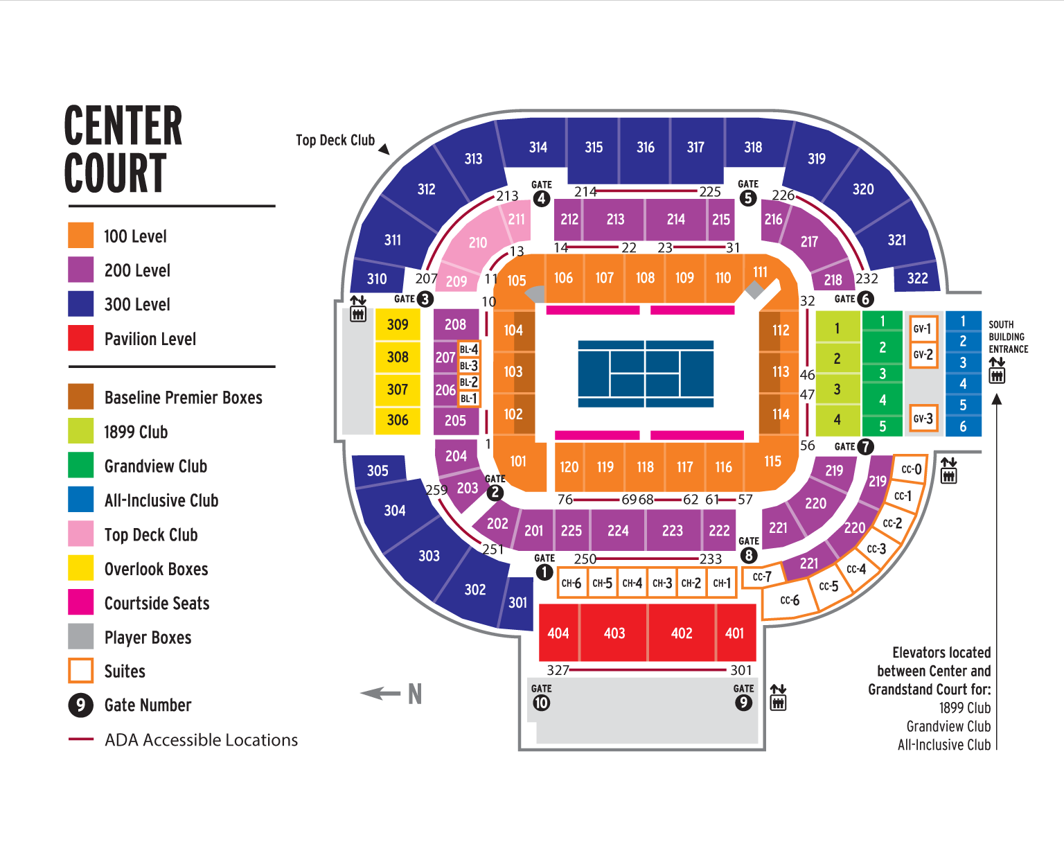 Lindner Family Tennis Center Center Court