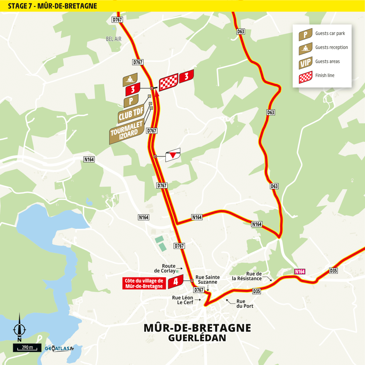 Stage 7 VIP Izoard Finish Line Programme