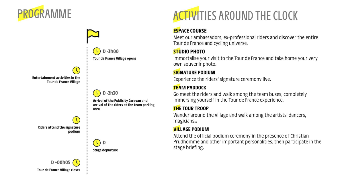 VIP Departure Village Programme