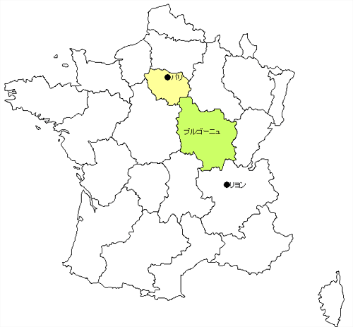 フランス地図