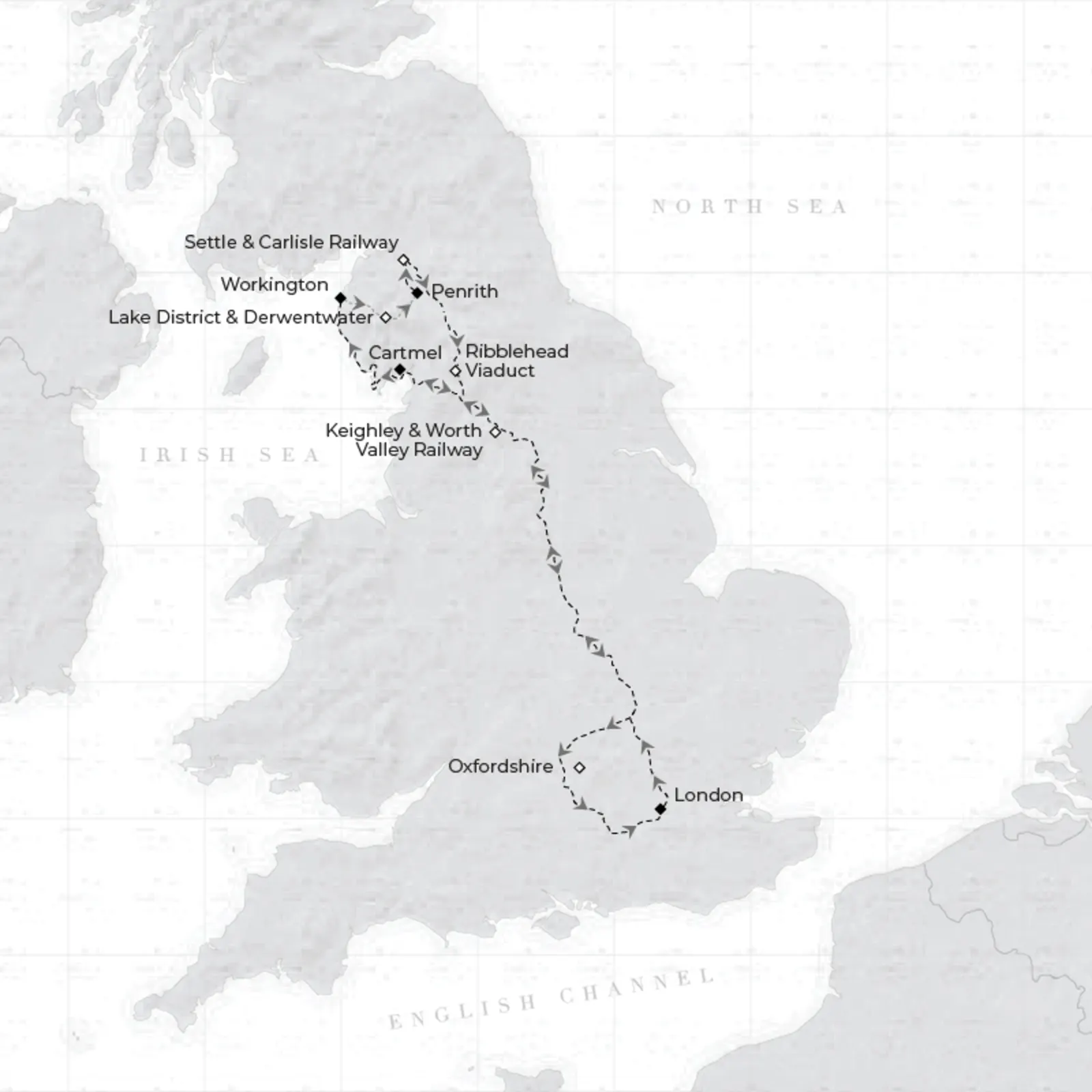 路線図 湖水地方