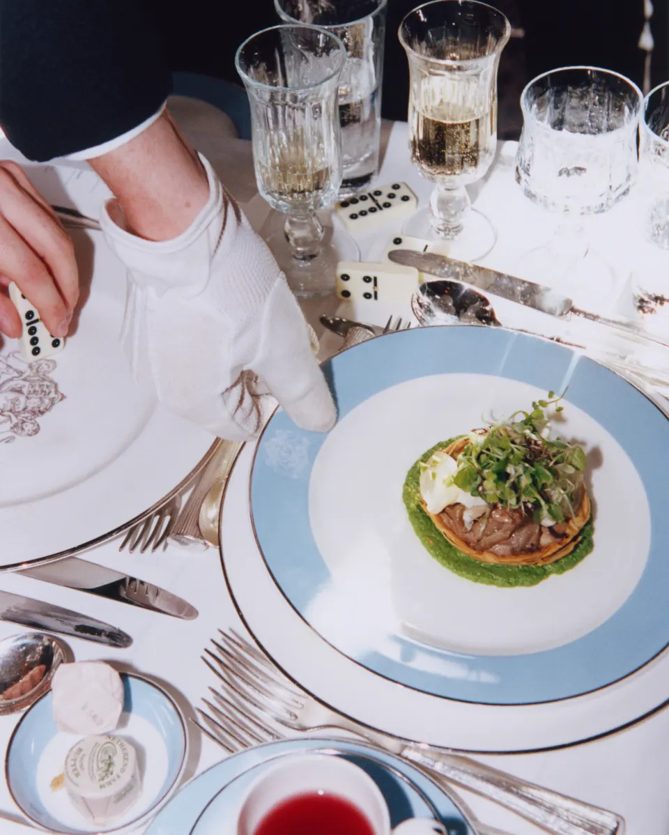 5 course vegetarian menu