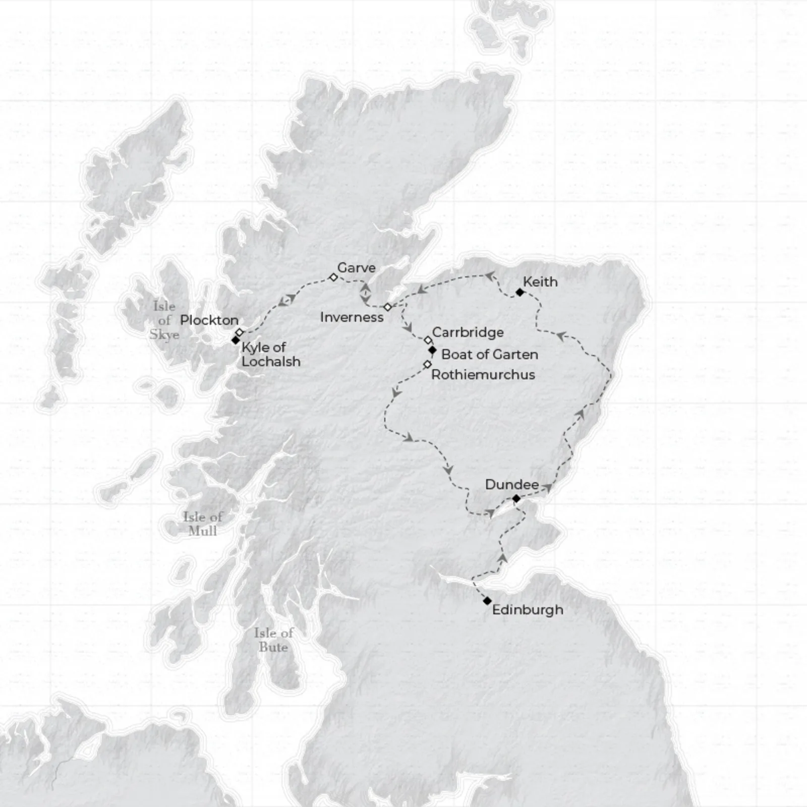 路線図 スコットランズクラシックスプレンダーズ