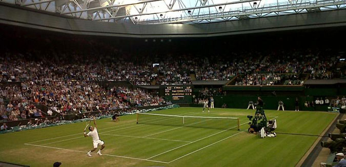 Wimbledon-CENTRE-Section 203-206,306-309 View